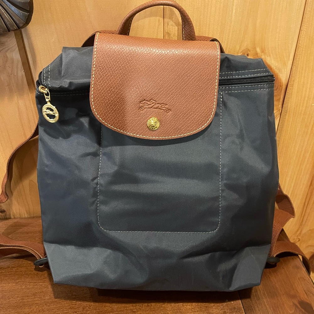 Longchamp Le Pliage Nylon Canvas Backpack